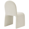 Junia Boucle Upholstered Arch Dining Chair