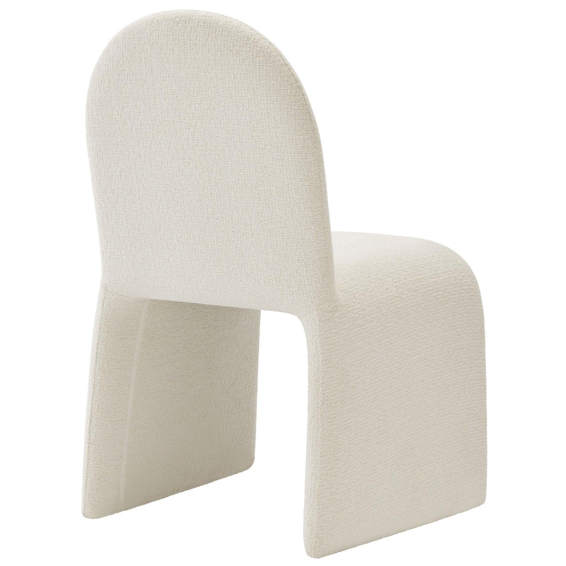Junia Boucle Upholstered Arch Dining Chair