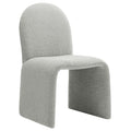 Junia Boucle Upholstered Arch Dining Chair