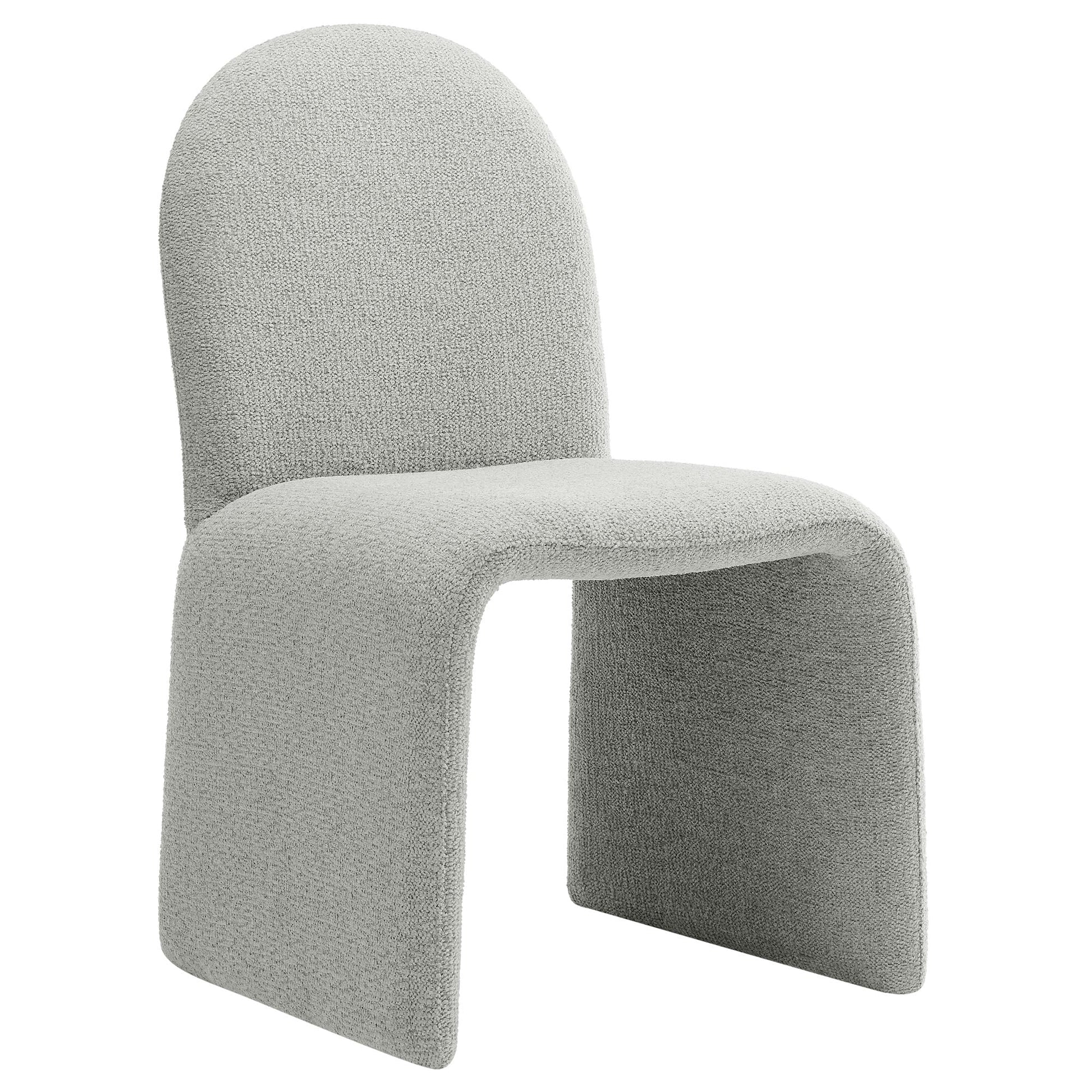Junia Boucle Upholstered Arch Dining Chair