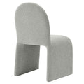 Junia Boucle Upholstered Arch Dining Chair