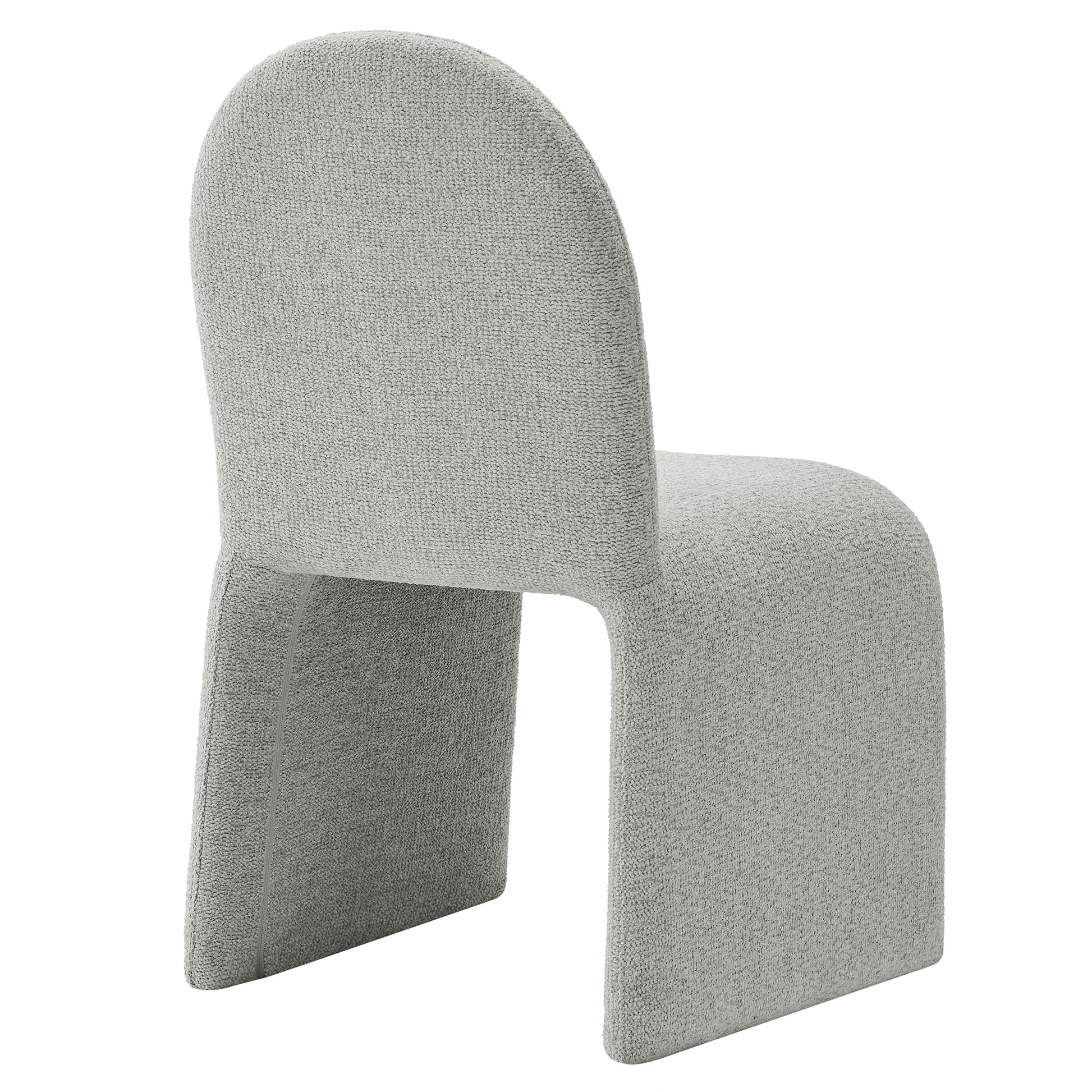 Junia Boucle Upholstered Arch Dining Chair