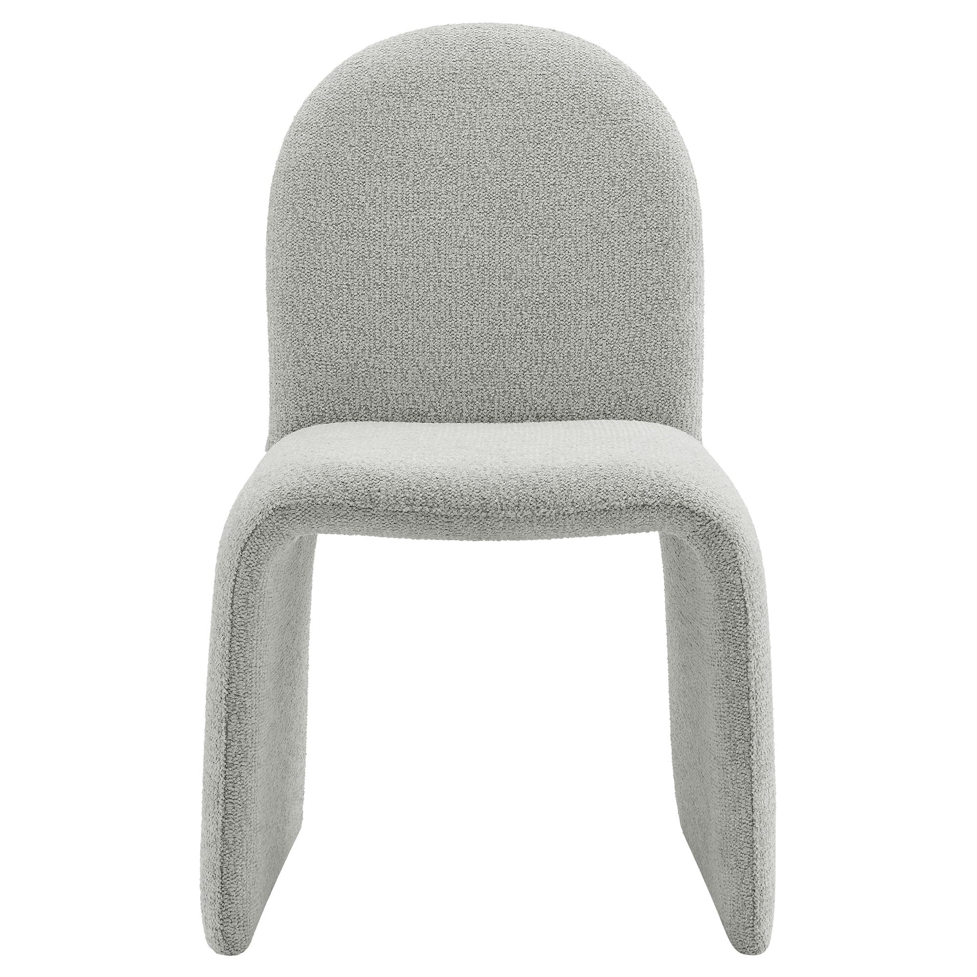 Junia Boucle Upholstered Arch Dining Chair