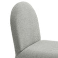 Junia Boucle Upholstered Arch Dining Chair