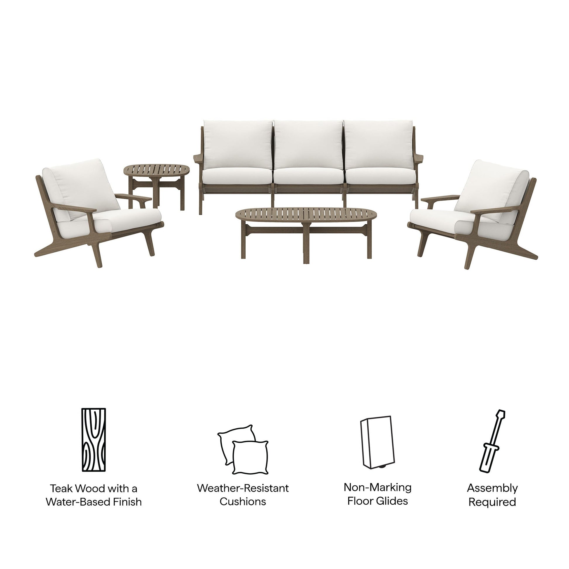 Teak Wood Outdoor Patio Furniture