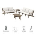 Teak Wood Outdoor Patio Set
