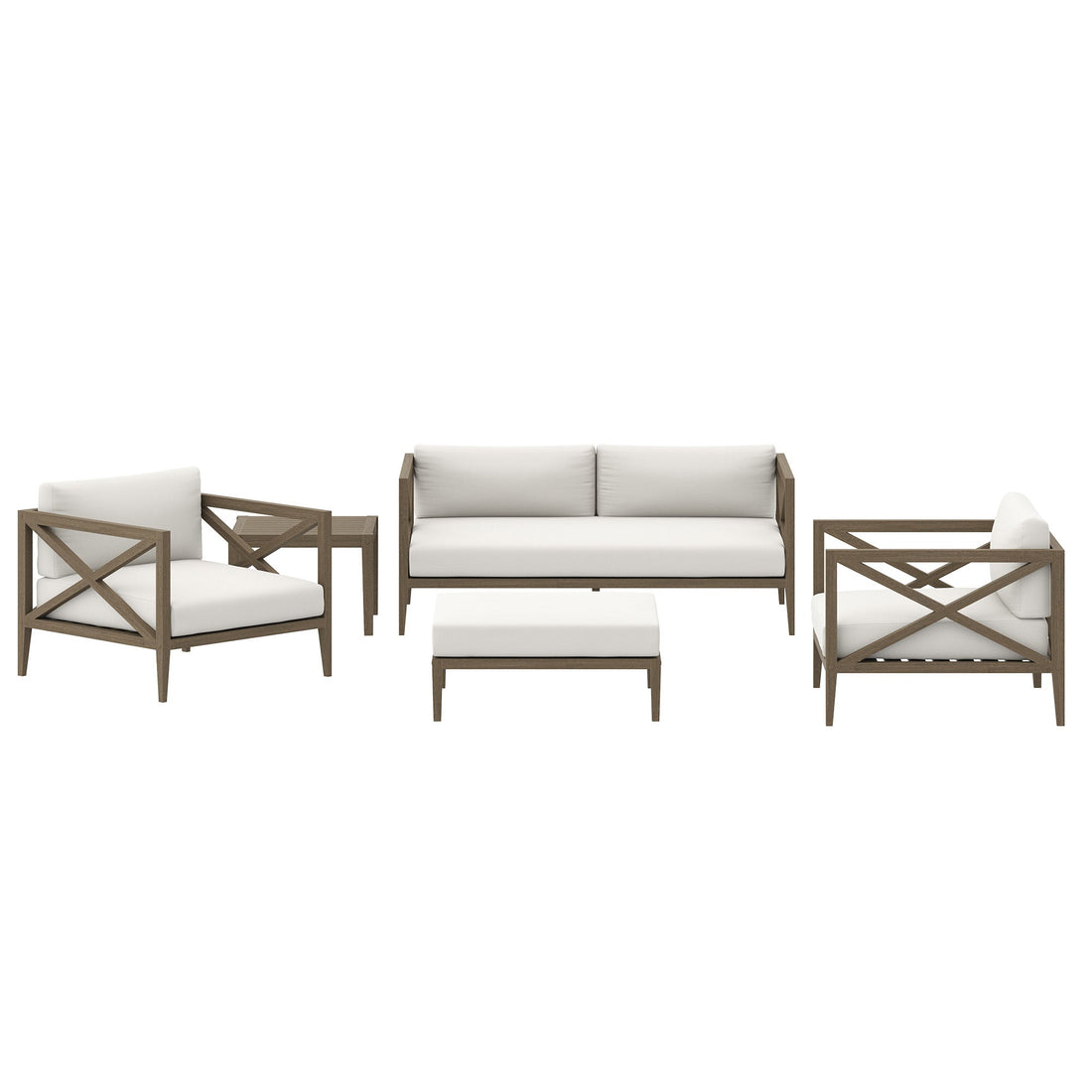 Teak Wood Patio Furniture Set