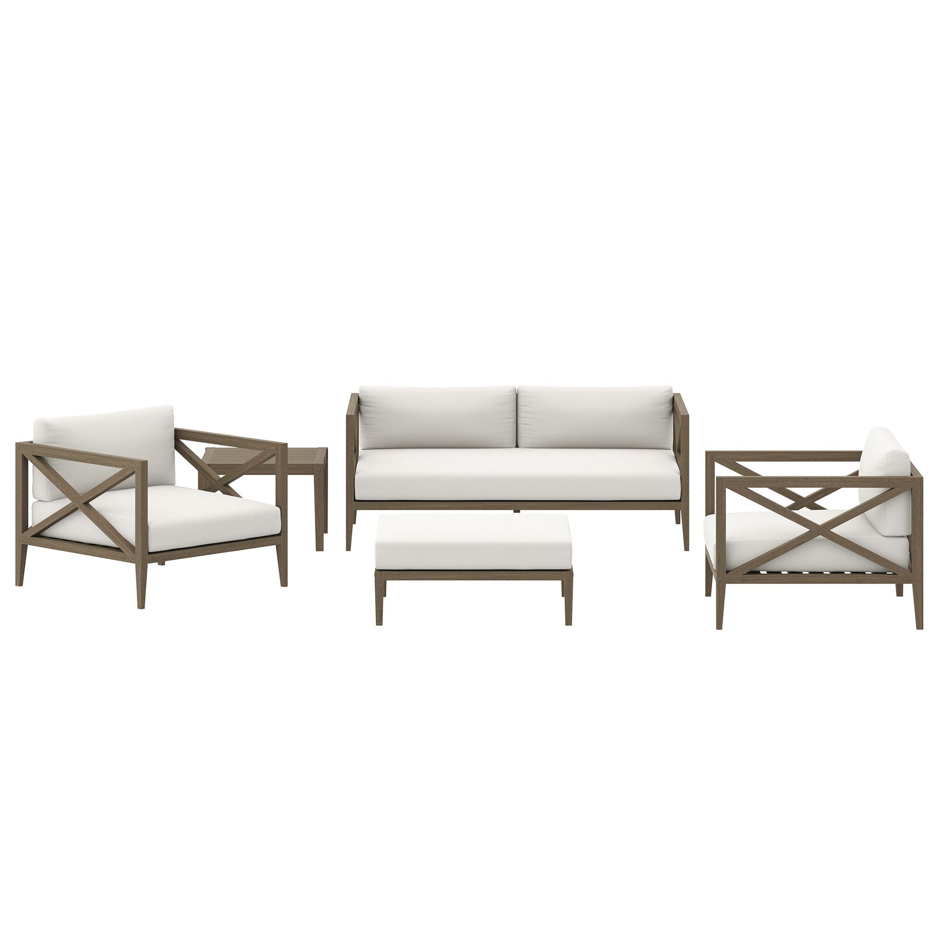 Teak Wood Patio Furniture Set