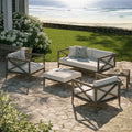 Teak Wood Patio Furniture Set