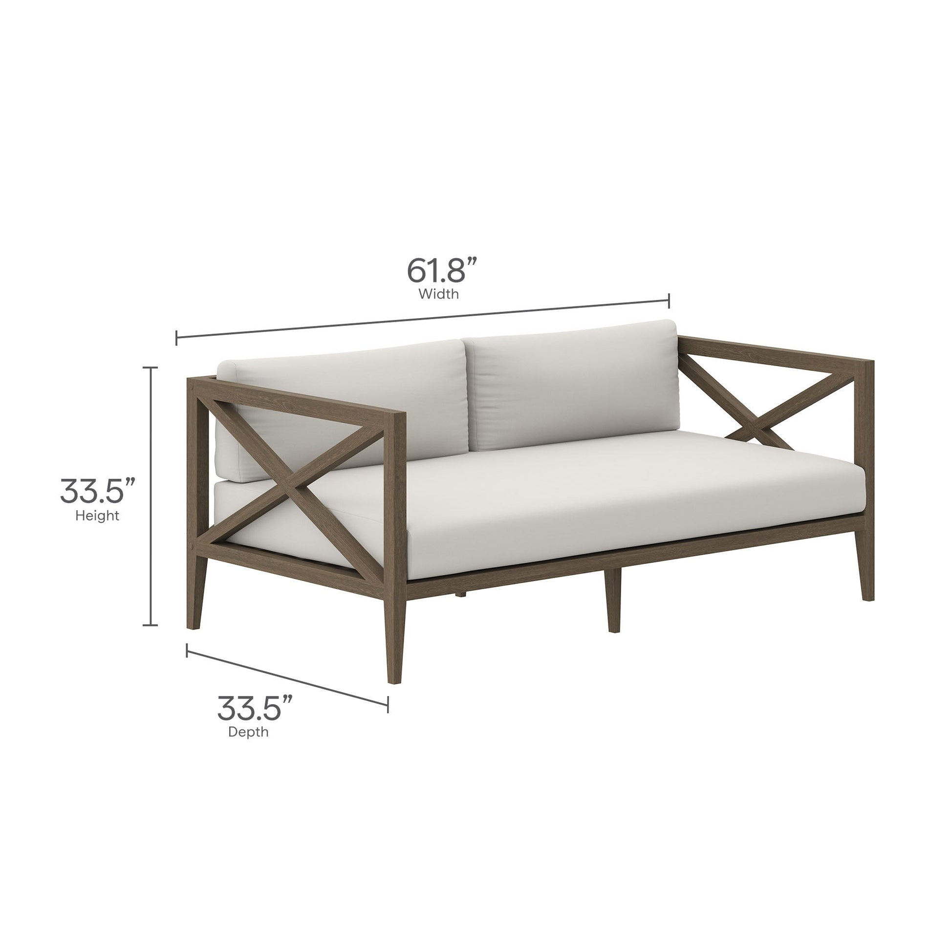 Teak Wood Patio Furniture Set