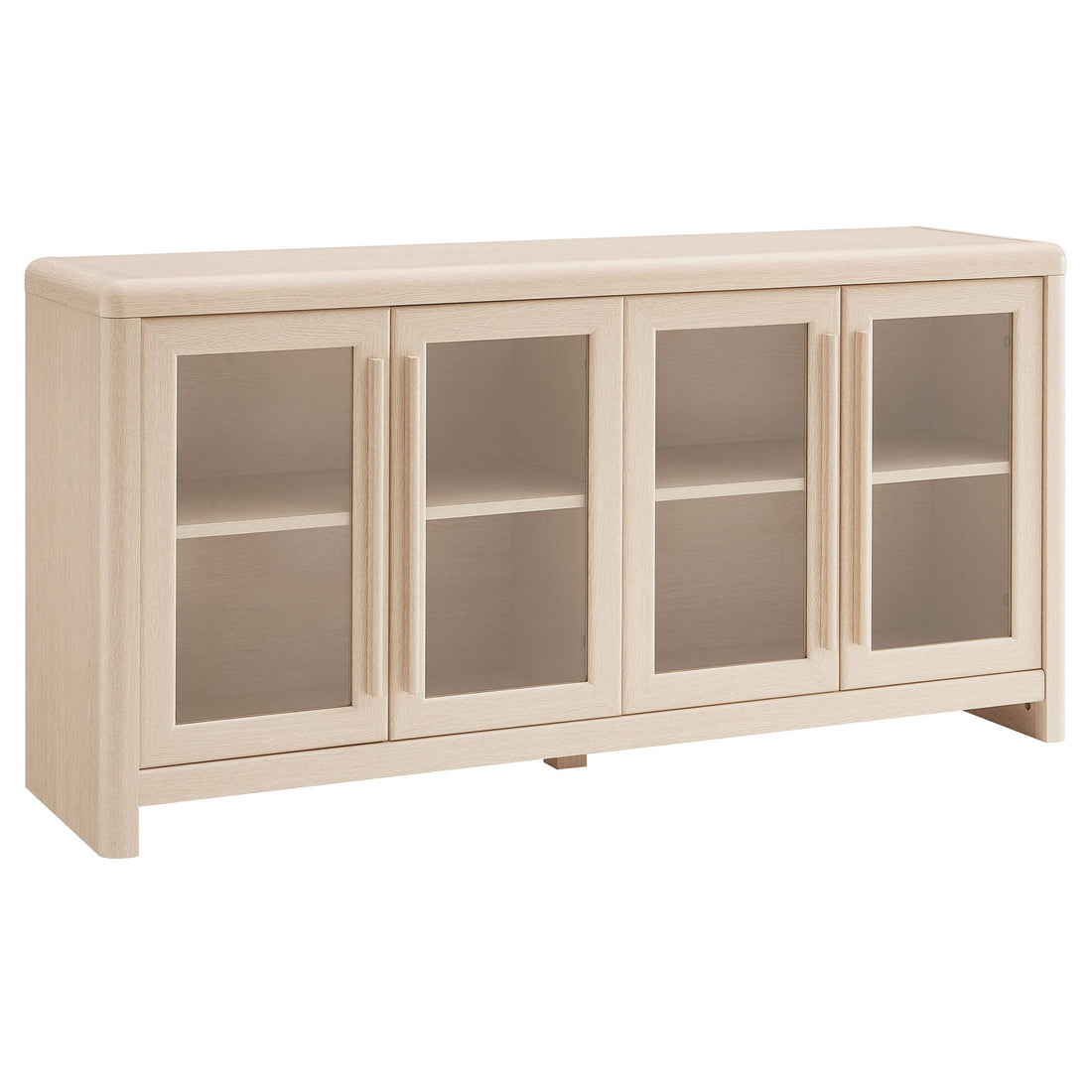Evren Modern 4 Door Storage Cabinet