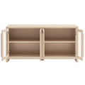 Evren Modern 4 Door Storage Cabinet