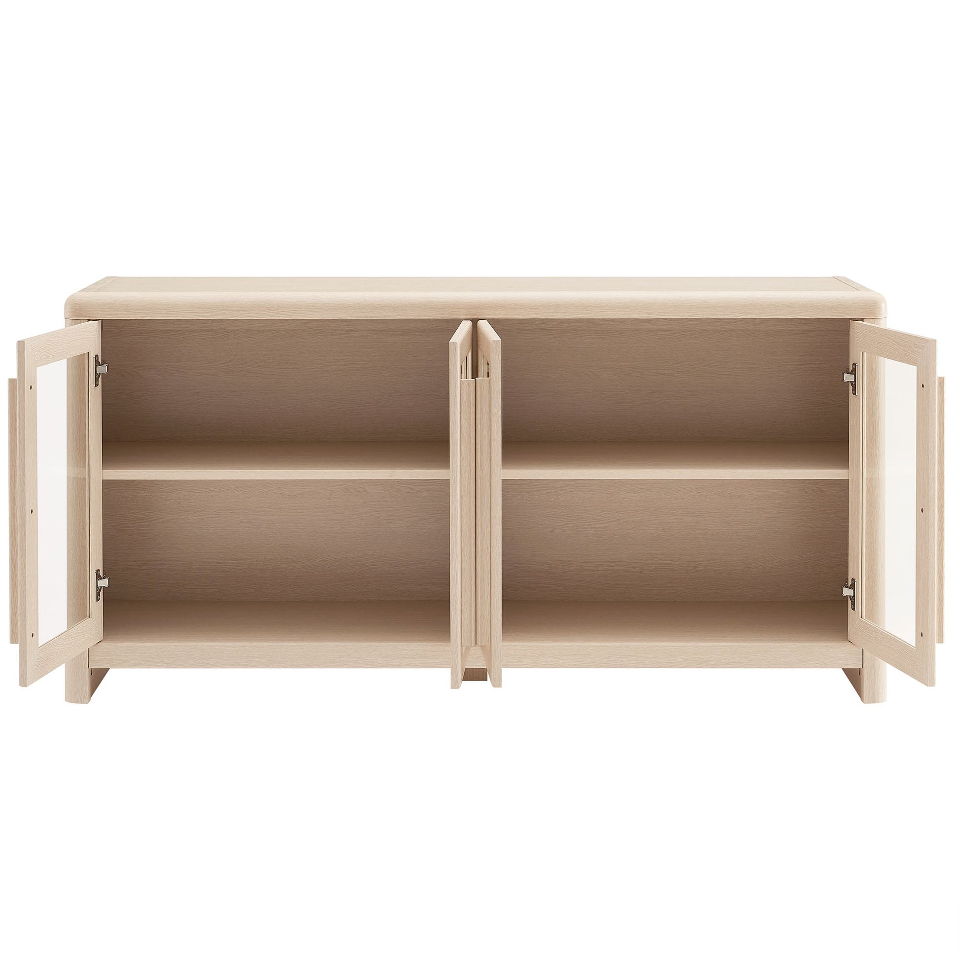 Evren Modern 4 Door Storage Cabinet