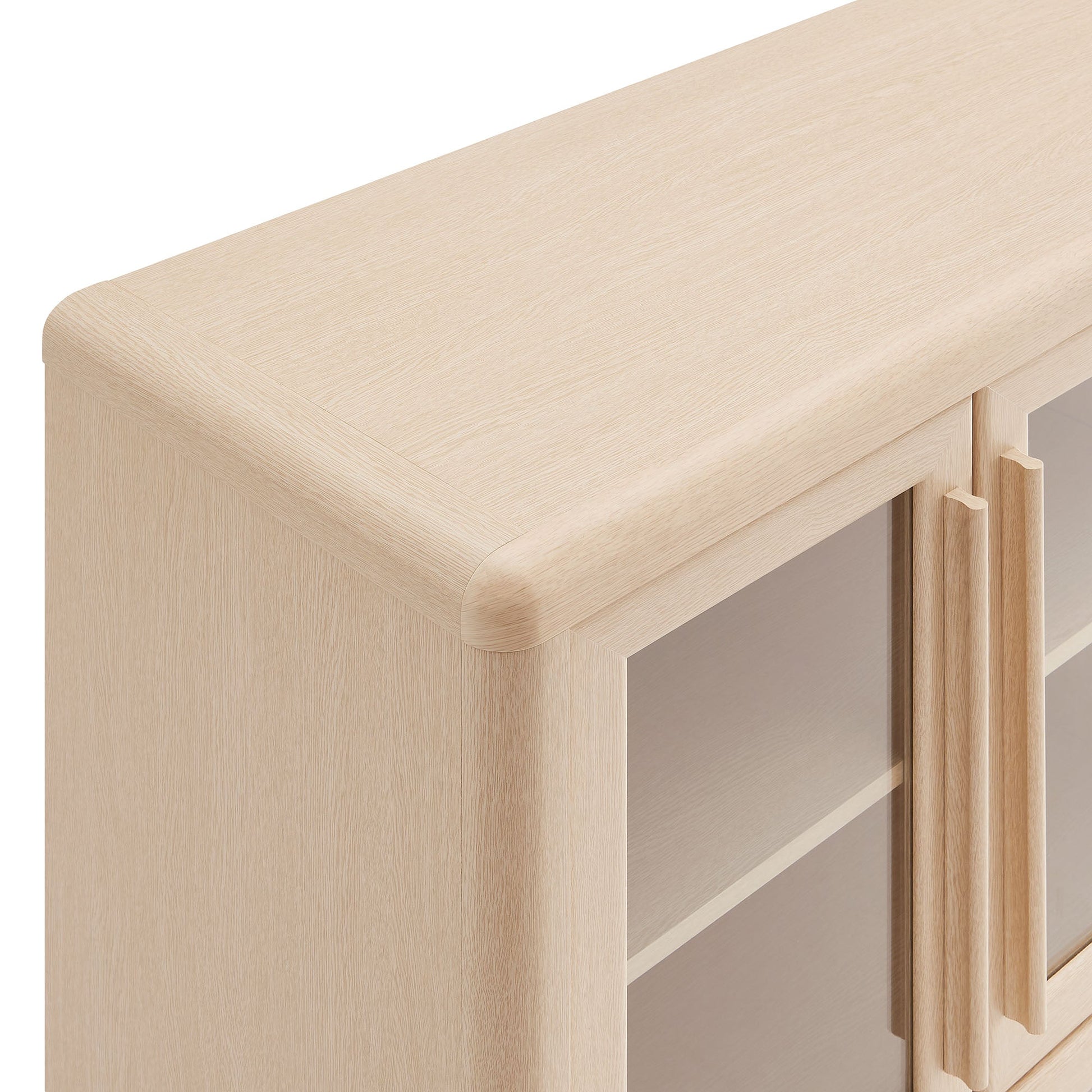 Evren Modern 4 Door Storage Cabinet