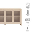 Evren Modern 4 Door Storage Cabinet