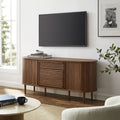 67" Fluted Oval Sideboard