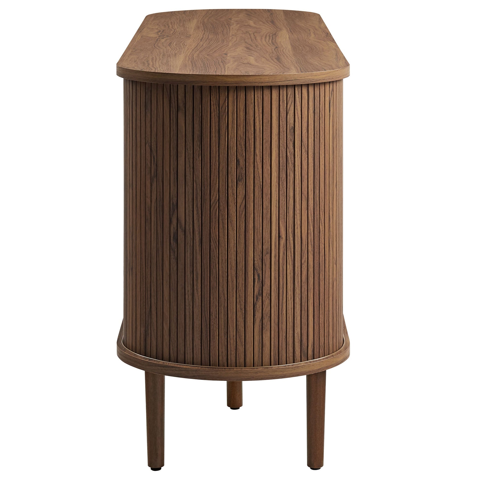 67" Fluted Oval Sideboard