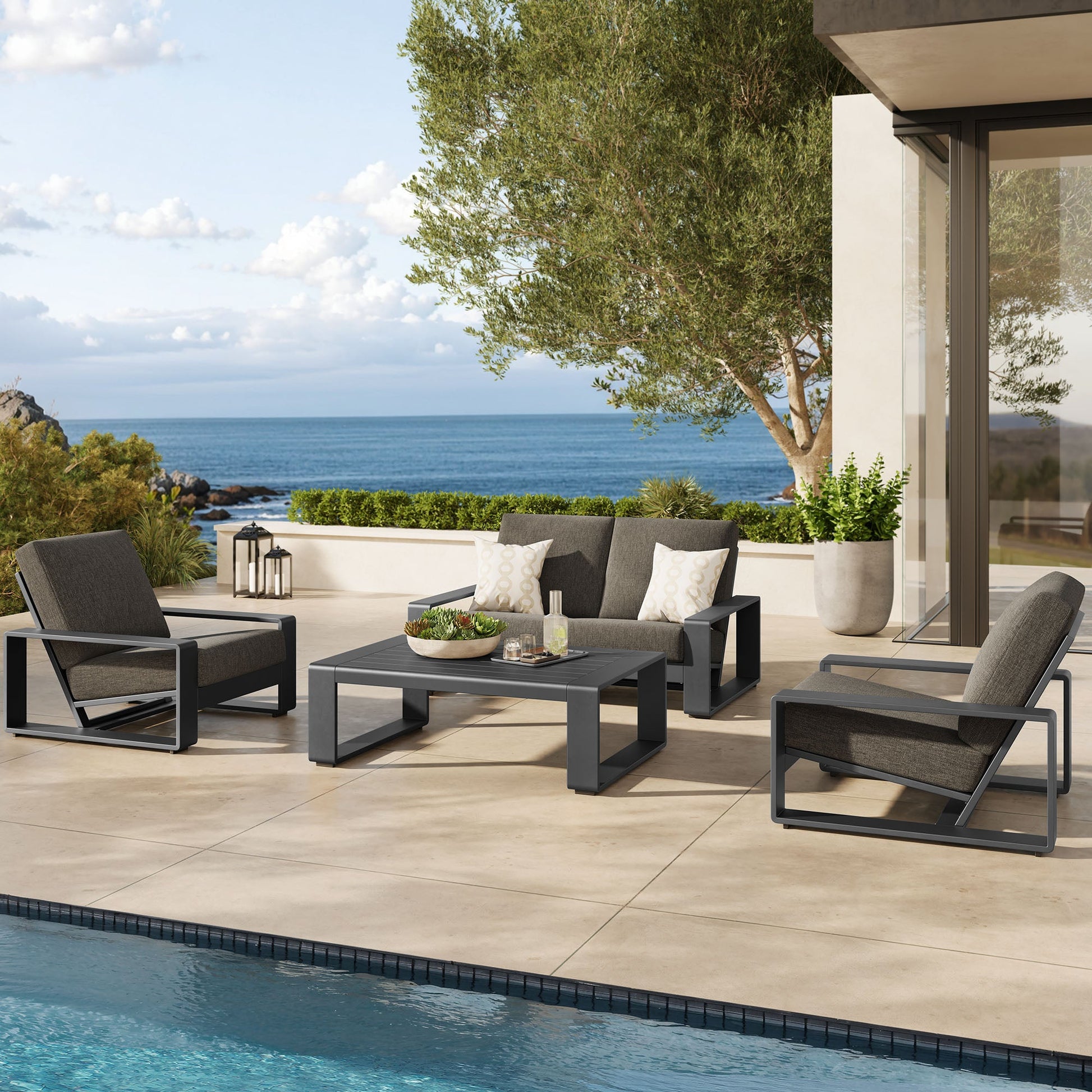 Outdoor Patio 4 Piece Set