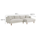 Zoya Right-Facing Sectional Sofa