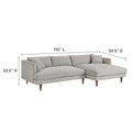 Zoya Right-Facing Sectional Sofa