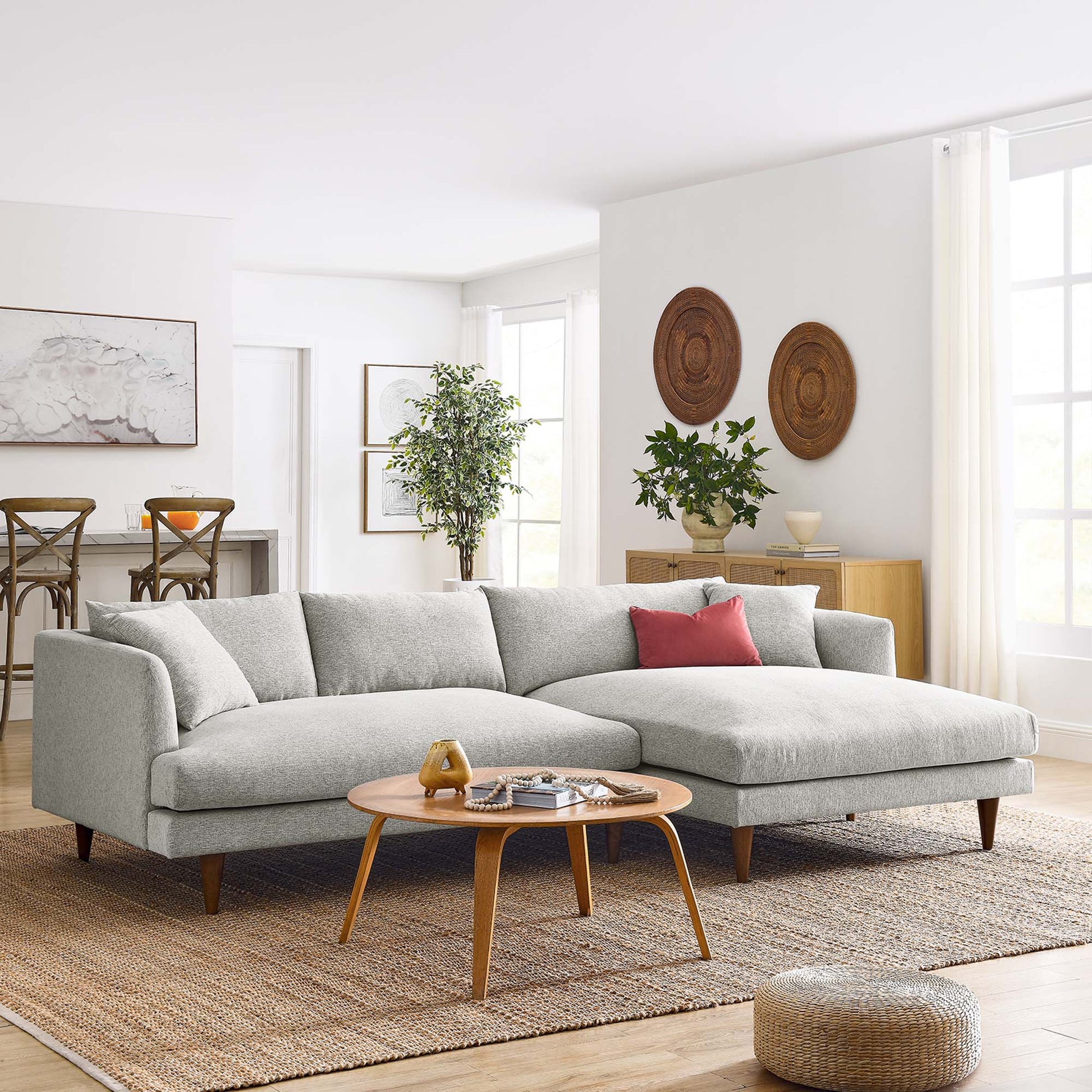 Zoya Right-Facing Sectional Sofa