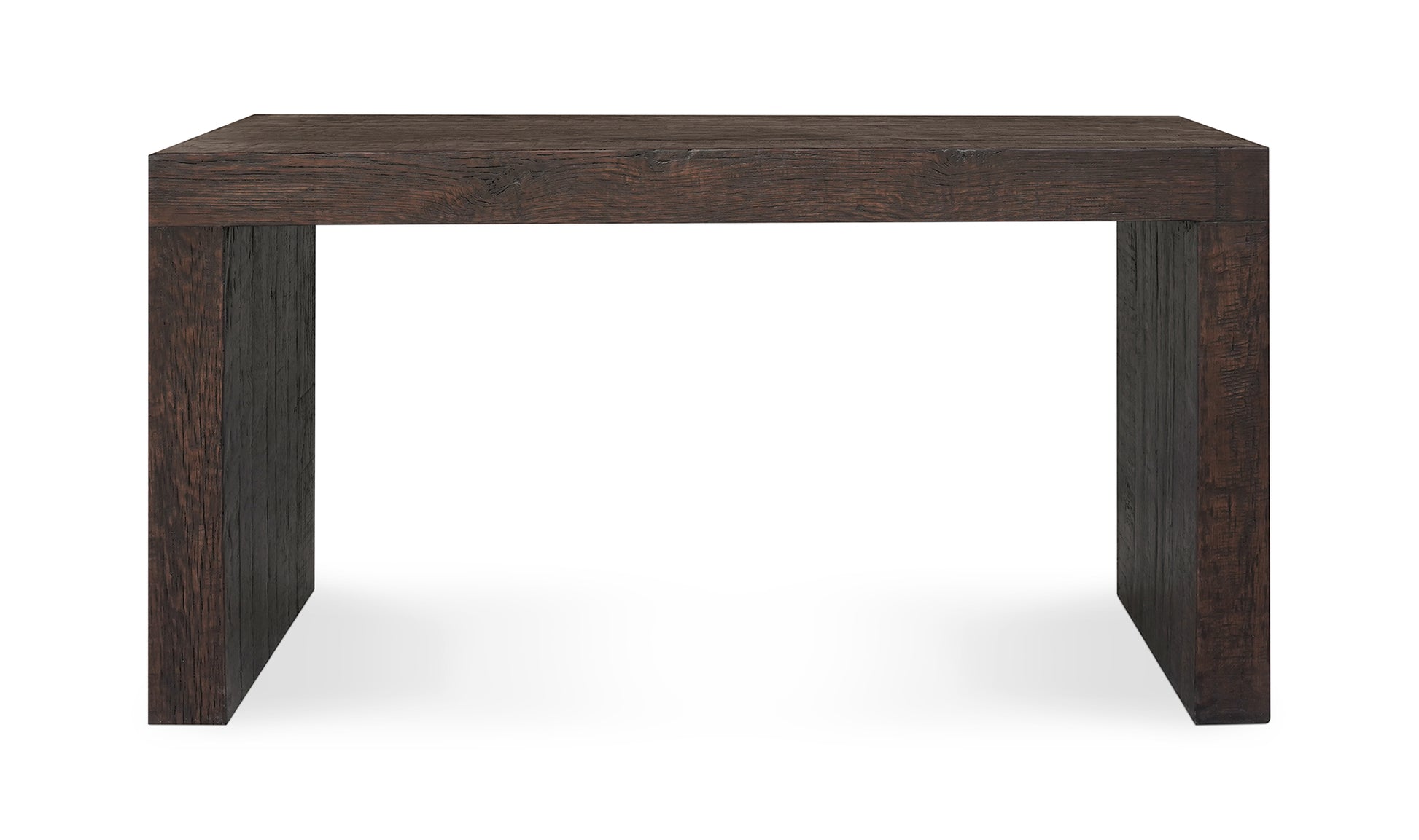 Rustic Evander Oak Console Table