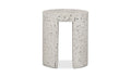 Stylish Lyon Outdoor Stool in Light Grey - Durable & Modern Seat