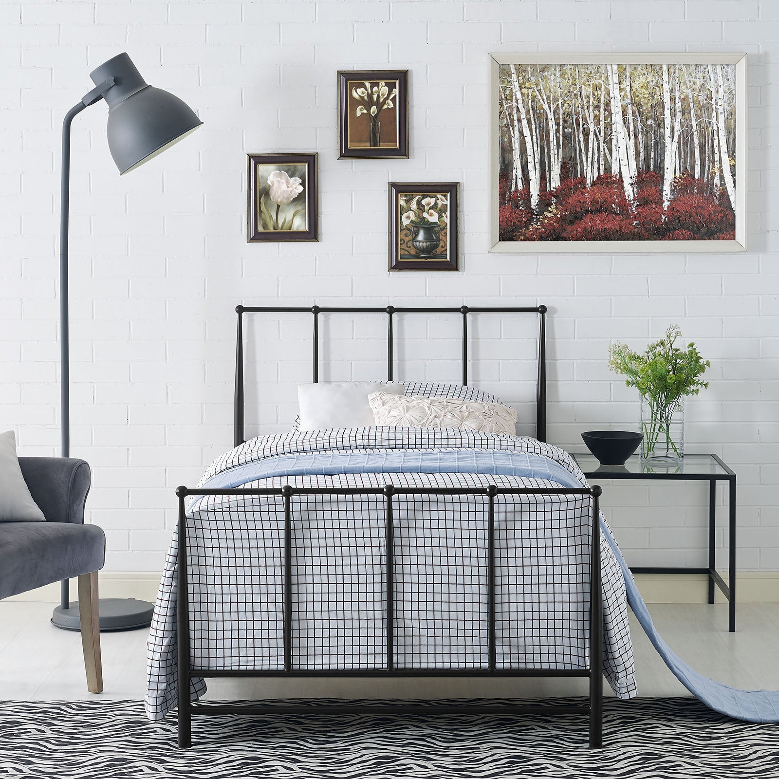 Estate Brown King Bed Frame