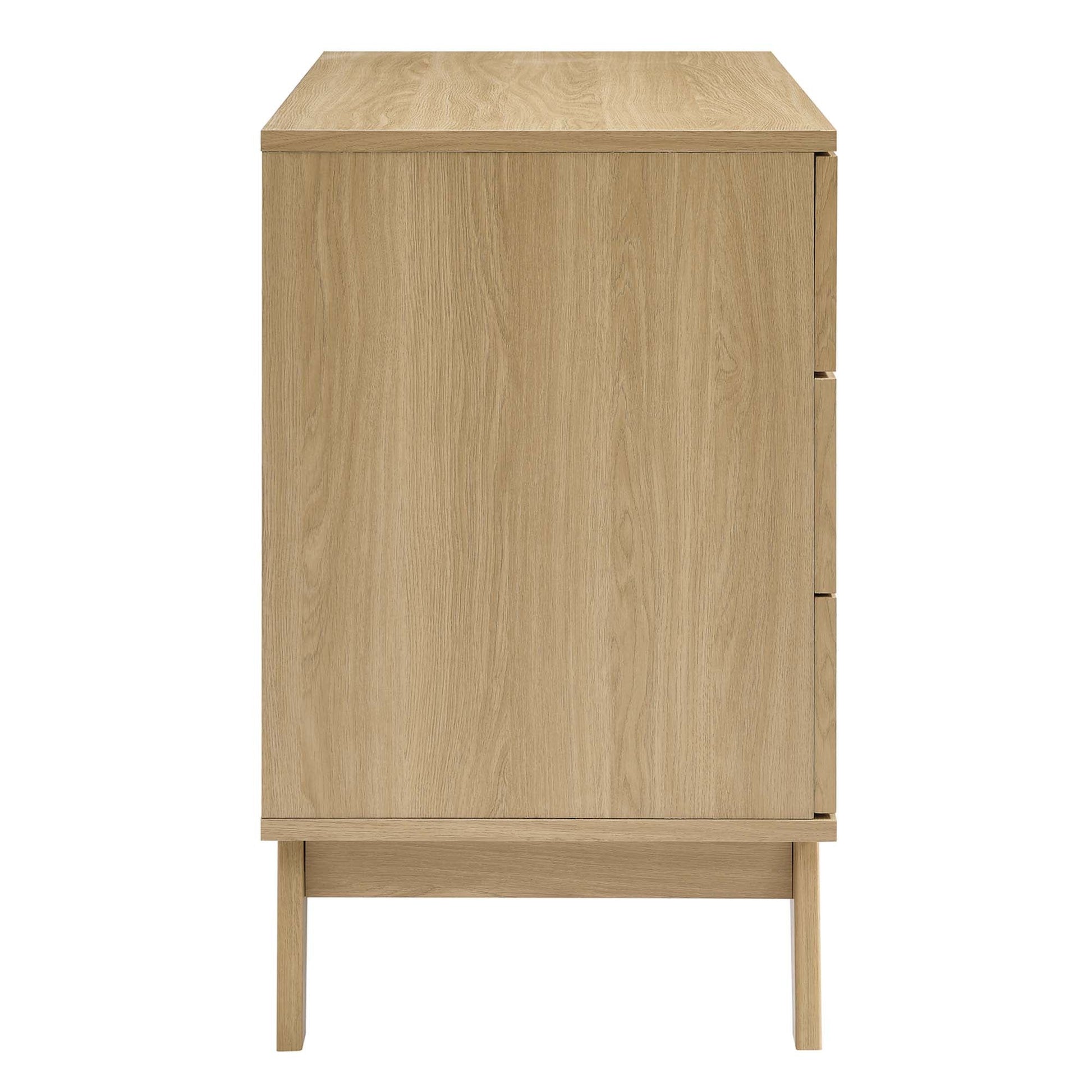 Soma 3-Drawer Oak Dresser