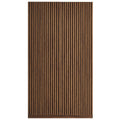 Stylish 2-Door Wardrobe Closet in Oak and Walnut