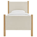 Maven Upholstered Platform Bed - Queen Size
