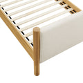 Maven Upholstered Platform Bed - Queen Size