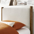 Maven Upholstered Platform Bed - Queen Size