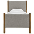 Maven Upholstered Platform Bed - Queen Size
