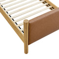 Maven Upholstered Platform Bed - Queen Size
