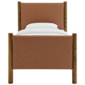 Maven Upholstered Platform Bed - Queen Size