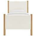 Maven Upholstered Platform Bed - Queen Size