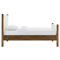 Maven Upholstered Platform Bed - Queen Size