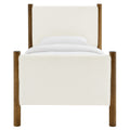 Maven Upholstered Platform Bed - Queen Size