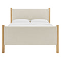 Maven Upholstered Platform Bed - Queen Size