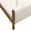 Maven Upholstered Platform Bed - Queen Size