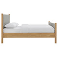 Maven Upholstered Platform Bed - Queen Size