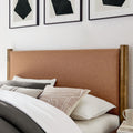 Maven Upholstered Platform Bed - Queen Size