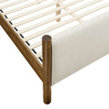 Maven Upholstered Platform Bed - Queen Size