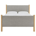 Maven Upholstered Platform Bed - Queen Size