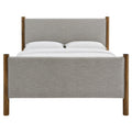 Maven Upholstered Platform Bed - Queen Size