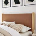Maven Upholstered Platform Bed - Queen Size
