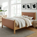 Maven Upholstered Platform Bed - Queen Size