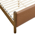 Maven Upholstered Platform Bed - Queen Size