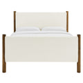 Maven Upholstered Platform Bed - Queen Size